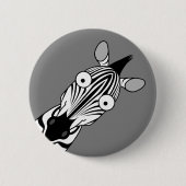 HAPPY ZEBRA BUTTON (Voorkant)