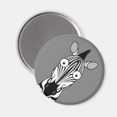 HAPPY ZEBRA MAGNET (Recto/Verso)