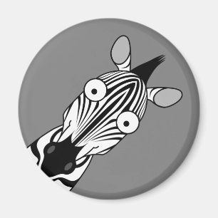 HAPPY ZEBRA MAGNET MAGNEET