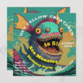 Happy Zee Monster Kaart (Voorkant / Achterkant)