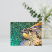 Happy Zee Turtle Briefkaart (Staand voorkant)