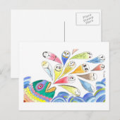 HappyFish Briefkaart (Voorkant / Achterkant)