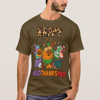 Happyhallothanksmas 4 t-shirt