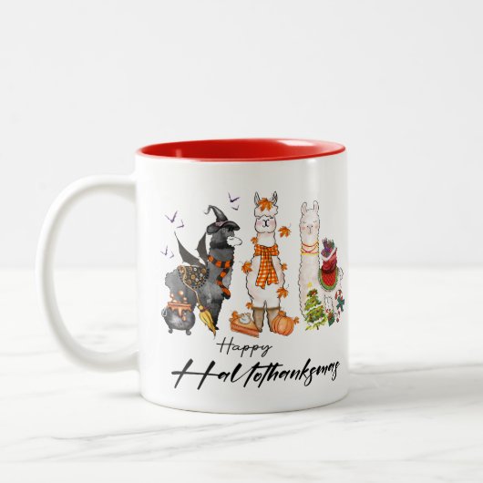 HAPPYHALLOTHANKSMAS MUG (Gauche)