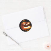 HappyHalloween Ronde Sticker (Envelop)