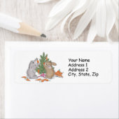 HappyHoppers® Adresetiketten Etiket (Insitu)