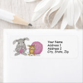 HappyHoppers® Adresetiketten Etiket (Insitu)