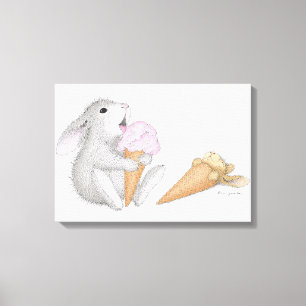 HappyHoppers® Wrapped Canvas Afdruk