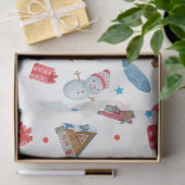 HappyLand Kerstontwerp 1 Tissuepapier (Geschenk)