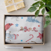 HappyLand-kerstontwerp 3 Tissuepapier (Geschenk)