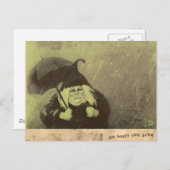 HappyLittleWitch Briefkaart (Voorkant / Achterkant)