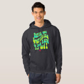 HappyWorkT BLIJKT DAT ALLES TE MOEILIJK IS VOOR GO Hoodie (Voorkant volledig)