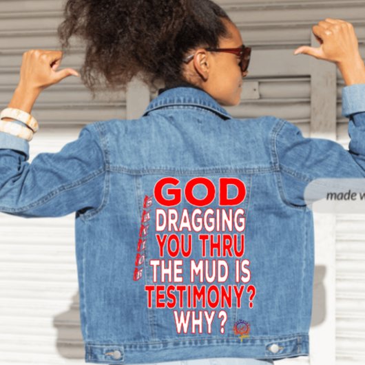 HAPPYWorkT WAAROM WORDT ER BRUTAAL GETUIGENIS GESL Denim Jacket