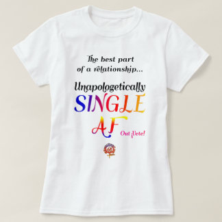 HappyWorkT ZONDER VERONTSCHULDIGINGEN SINGLE AF GR T-shirt