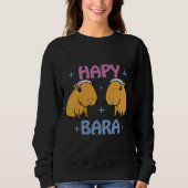 Hapybara - Grappige capybara Trui (Voorkant)