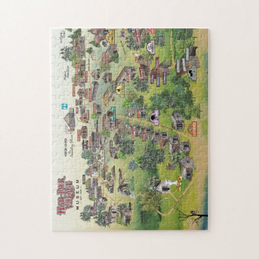 Har-Ber Village 4 Custom Puzzle Legpuzzel (Verticaal)