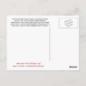 Har-Ber Village Wethervane Briefkaart (Achterkant)