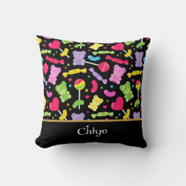 Harajuku Aesthetic Kawaii Candy Pattern Kussen
