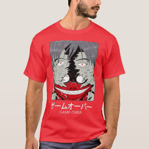 Harajuku Aesthetic Tokyo Streetslijtage Manga Otak T-shirt
