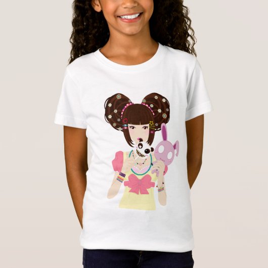 Harajuku Girl Yuriko T-shirt (Voorkant)