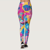 Harajuku-patroon Leggings (Achterkant)