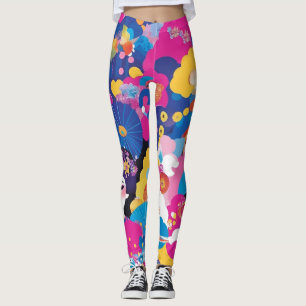 Harajuku-patroon Leggings