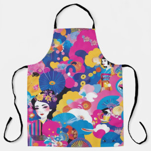 Harajuku-patroon Schort