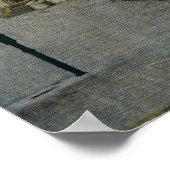 Harald Sohlberg Street in Røros Poster (Hoek)