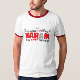 Haram: Blijf weg. T-shirt
