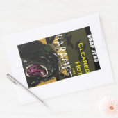 Harambe de JTAC Rechthoekige Sticker (Envelop)