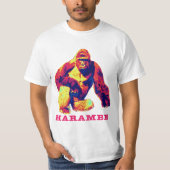 Harambe Gorilla T-shirt (Voorkant)