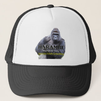 Harambe Gorilla T-shirt Trucker Pet
