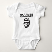 Harambe McHarambeface Romper (Voorkant)