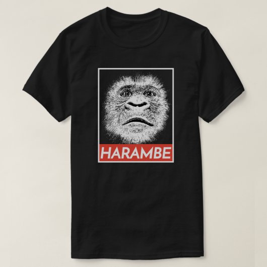 HARAMBE Memorial T-Shirt (Design voorkant)
