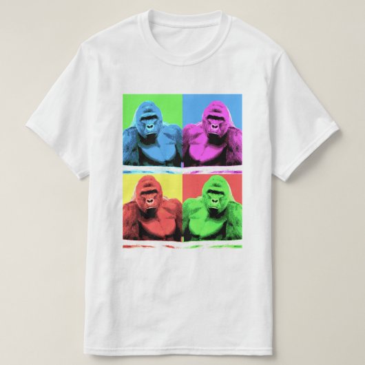 Harambe Pop Art T-shirt (Design voorkant)