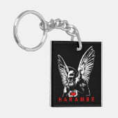 Harambe Sleutelhanger (Voorkant Links)