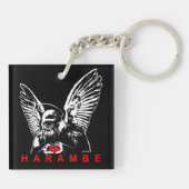 Harambe Sleutelhanger (Achterkant)