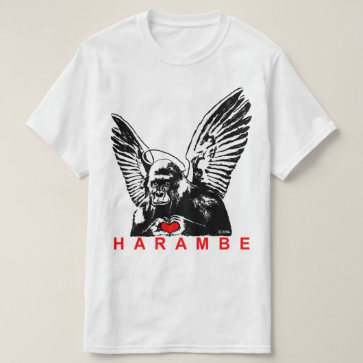 Harambe T-shirt (Design voorkant)