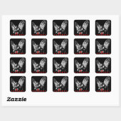 Harambe Vierkante Sticker (Vel)