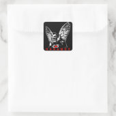 Harambe Vierkante Sticker (Tas)
