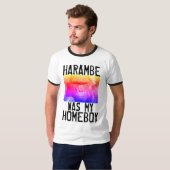 HARAMBE WAS MIJN HOMEBOY T-shirts (Voorkant volledig)