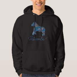 Harambe Waterverf Galaxy Mannen Hoodie