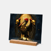 Harbinger of the Golden Gate The Nocturnal Pelican Acryl Bord (Hoek)