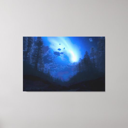 "Harbinger" Triptych Canvas (Voorkant)