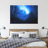 "Harbinger" Triptych Canvas Afdruk (Insitu (Slaapkamer))