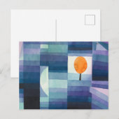 Harbinger van het najaar - Paul Klee Briefkaart (Voorkant / Achterkant)