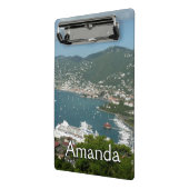 Harbor at St. Thomas US Virgin Islands Mini Klembord (Angled2)