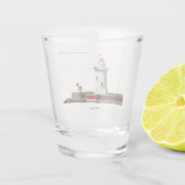 Harbor Beach Lighthouse photo verre tourné (Dos)