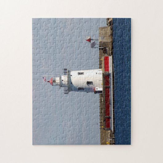 Harbor Beach Lighthouse puzzle Legpuzzel (Verticaal)