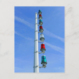 Harbor Lights, Cardiff Bay Harbour Briefkaart